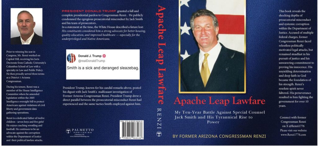 Book Cover Rick Renzi 1776 - Apache Leak Warfare